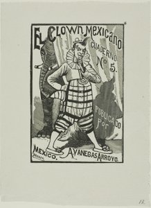 Palhaço Mexicano, não. 5 de José Guadalupe Posada