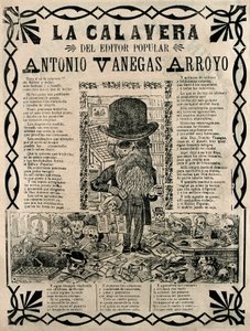 Gravura popular de Jose Guadalupe Posada de José Guadalupe Posada