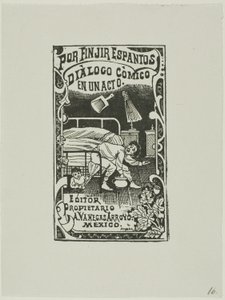 Fingindo ser fantasmas de José Guadalupe Posada