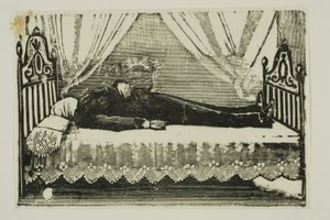 A Morte do General Gonzales de José Guadalupe Posada