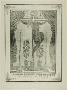 Verdadeiro retrato de Nosso Senhor do Hospital de José Guadalupe Posada