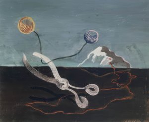 Malerei – (Scheren) von José Moreno Villa