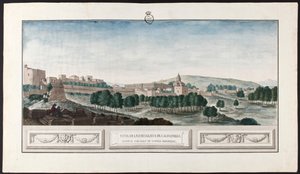 Vista da Alhambra em Granada de José de Hermosilla
