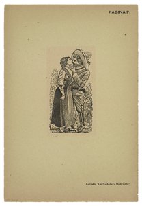A Maderista e seu amado beijo de despedida de José Guadalupe Posada