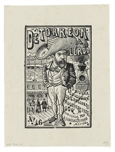 De Torreón a Lerdo, c.1905, impresso em 1942 (gravura) de José Guadalupe Posada