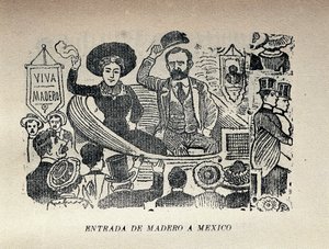 A entrada de Madero no México de José Guadalupe Posada