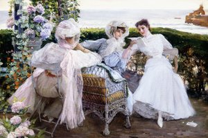 A Carta, c.1903-1910 (óleo sobre tela)