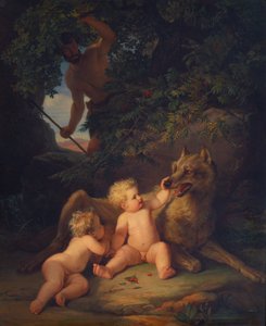Rômulo e Remo de Josef Binder