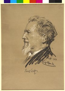 Fotografia de Emil Ertl 1889 de Josef Engelhart