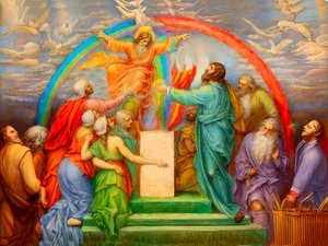 A1_Génesis_19-O Altar de Noé e a Promessa de Deus de Josef Johann Michel