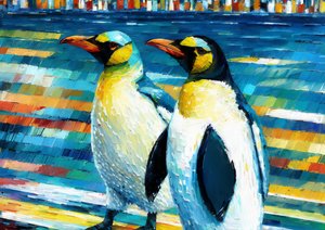 Animais: pinguim 2
