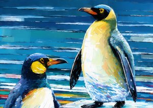 Animais: pinguim 3