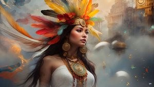 Dreamcore-breathlessly timeless_native american-02 de Josef Johann Michel