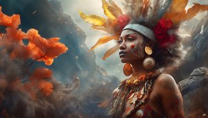 Dreamcore_dreamlike_scene-Aborigines_02 de Josef Johann Michel