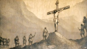 Jesus_Crucificação_02 de Josef Johann Michel