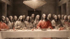 Jesus_a última ceia_04 de Josef Johann Michel