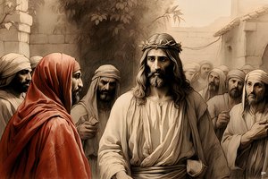 Jesus_traído por Judas_03 de Josef Johann Michel