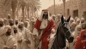 Jesus_entra_em_Jerusalém_02 de Josef Johann Michel