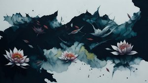 pintura a tinta: aguarela-preta_01