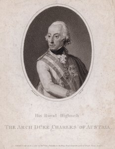Arquiduque Charles, Duque de Teschen, soldado austríaco de Josef Kreutzinger