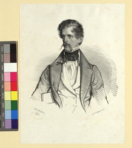Barão Anton v. Doblhoff de Josef Kriehuber