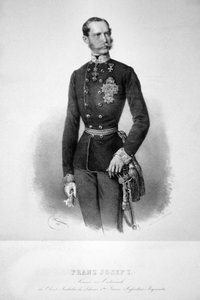 Franz Joseph I 1860 Litho 01 de Josef Kriehuber
