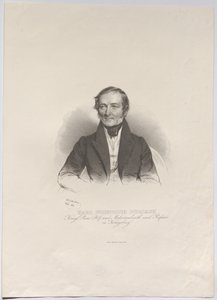 Karl Friedrich Burdach; conselheiro real prussiano da corte e da medicina e professor em Königsberg de Josef Kriehuber