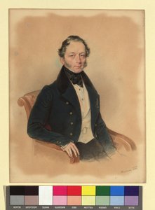 Senhor desconhecido de Josef Kriehuber