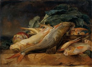 Natureza morta com peixes