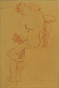 pintor e modelo