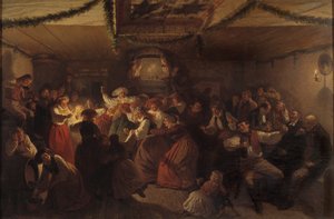O casamento em Vingåker, 1857.