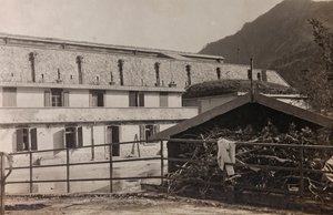 Álbum "Meine weltkriegs - Erinnerungen South-West Front (Caríntia, Itália, Tirol do Sul) (My world war - memories of the South-Western Front in Carinthia, Italy, Trentino-Alto Adige) 31/03/1915-12/11/1918 - Josef Zohles Wien ": a fortaleza de Chiusaforte de Josef Zohles