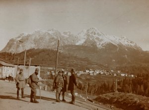 Álbum "Meine weltkriegs - Erinnerungen South-West Front (Caríntia, Itália, Tirol do Sul) (My world war - memories of the South-Western Front in Carinthia, Italy, Trentino-Alto Adige) 31/03/1915-12/11/1918 - Josef Zohles Wien ": soldados austríacos na Itáli de Josef Zohles