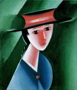 Menina com Red Hat, 1915