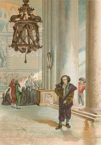 Galileo na catedral de Pisa