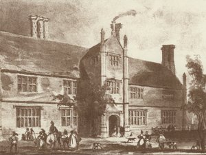 Thorpland Hall, Norfolk (Litho) de Joseph (after) Nash