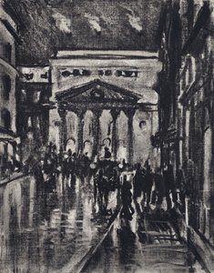 Haymarket Theatre (litho) de Joseph (after) Pennell