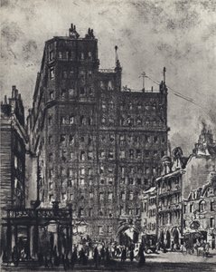 Mansões da Rainha Ana (litho)