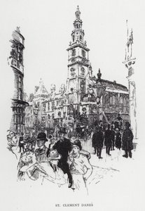 São Clemente Dinamarquês (litho) de Joseph (after) Pennell