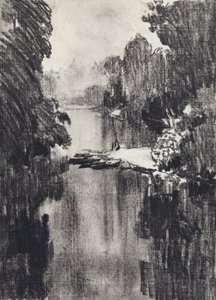 Parque de São Tiago (litho) de Joseph (after) Pennell