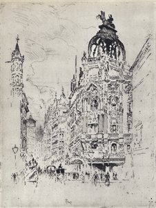 O Hipódromo (Litho) de Joseph (after) Pennell