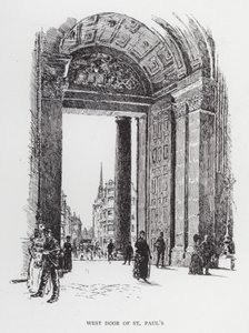 Porta Oeste de São Paulo (litho)