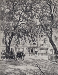 Praça Woburn (litho) de Joseph (after) Pennell