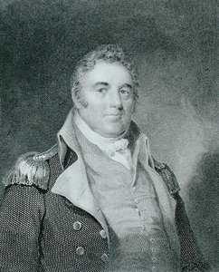 Richard Dale (1756-1826), gravada por Richard W. Dodson (1812-67) após uma cópia do quadro original de James Barton Longacre (1794-1869) (gravura) de Joseph (after) Wood