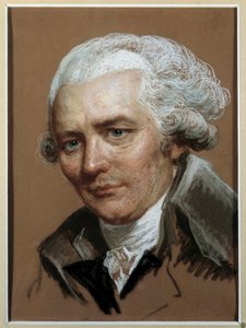 Retrato de Pierre Choderlos de Laclos (1741-1803) Escritor francês Pintura a pastel atribuído a Joseph Ducreux (1735-1802) Século XVIII. Dim. 0,38x0,28 m. de Joseph (attr. to) Ducreux