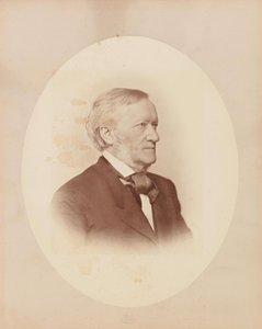 Retrato do compositor Richard Wagner 1813-1883, c. 1870