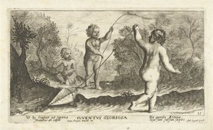 Pipas voadoras para crianças
Iuventus gloriosa (título sobre o objecto) de Joseph Antoine Cochet
