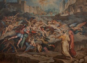 Dante e Virgílio no Segundo Círculo do Inferno, 1823.