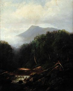 Paisagem (óleo sobre tela) de Joseph Antonio Hekking