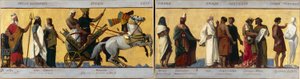 Período hebraico, período fenício: Esboço para a sala de desenho da escola de rapazes da rue Dombasle de Joseph Aubert